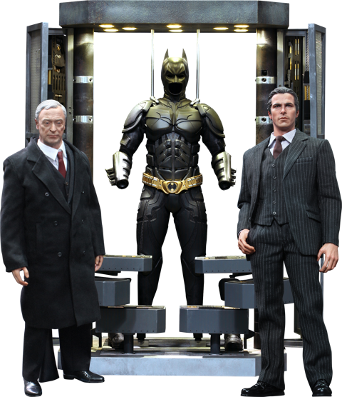 Hot Toys MMS236 - Batman Armory with Bruce Wayne & Alfred